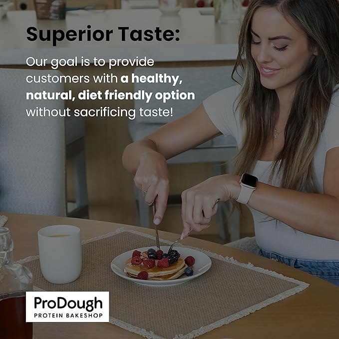 ProDough Shop Buttermilk Pancake and Waffle Mix - Gluten Free, Low Carb, High Protein Pancake Mix