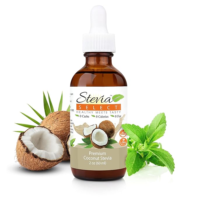 Stevia Select Coconut Flavored Liquid Stevia ??Zero Calorie Coffee, Tea, Drink & Baking Sweetener