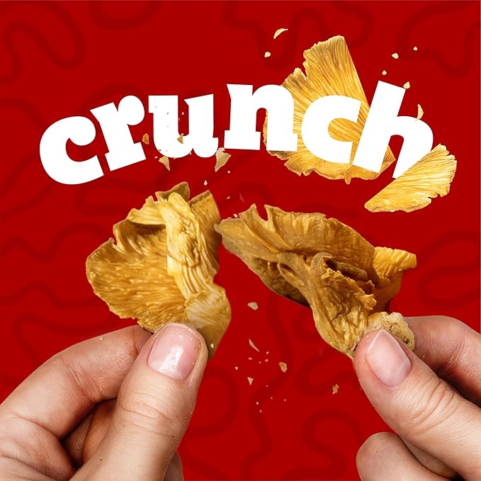 EVIL SNACKS Crunchy Mushroom Chips - Original, Non-GMO Project Verified, Plant-Based, Vegan