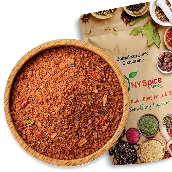 NY SPICE SHOP Jamaican Jerk Seasoning - 6 Ounce Jamaican Jerk Mix Spice Blend for Marinating