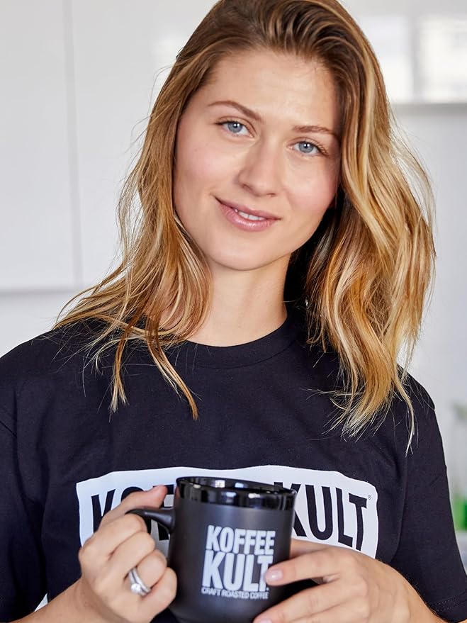 Koffee Kult Dark Roast Whole Bean Coffee - Small Batch 100% Arabica Gourmet Blend, Smooth and Well