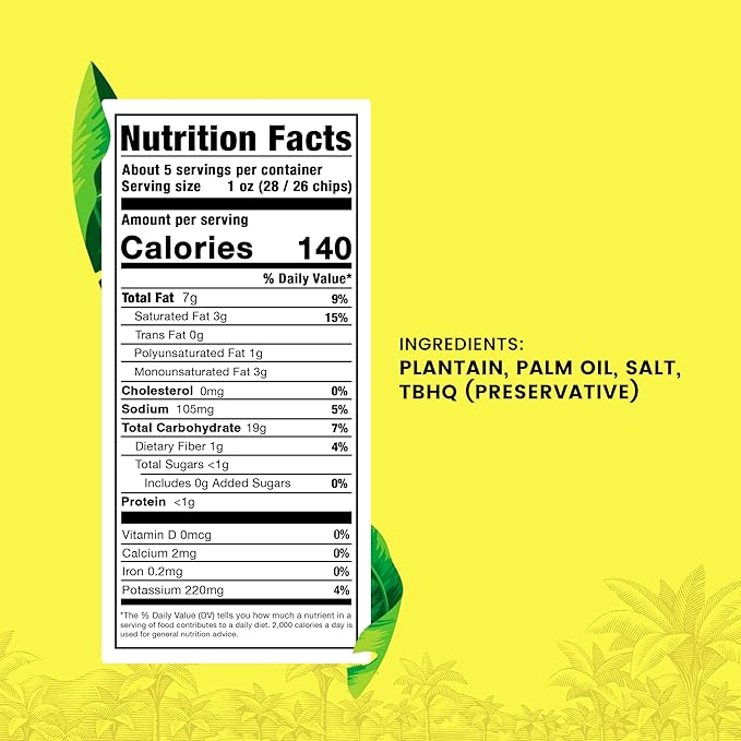 Zambos Plantain Chips Original, Ridged (Pack of 2)