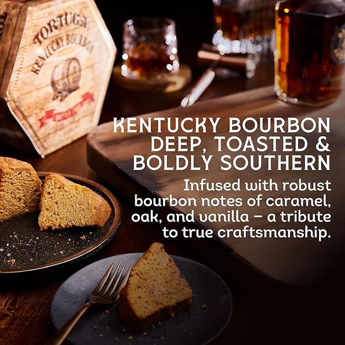TORTUGA Kentucky Bourbon Butter Cake - 4 Oz. - 2 Pack - The Perfect Premium Gourmet Gift for