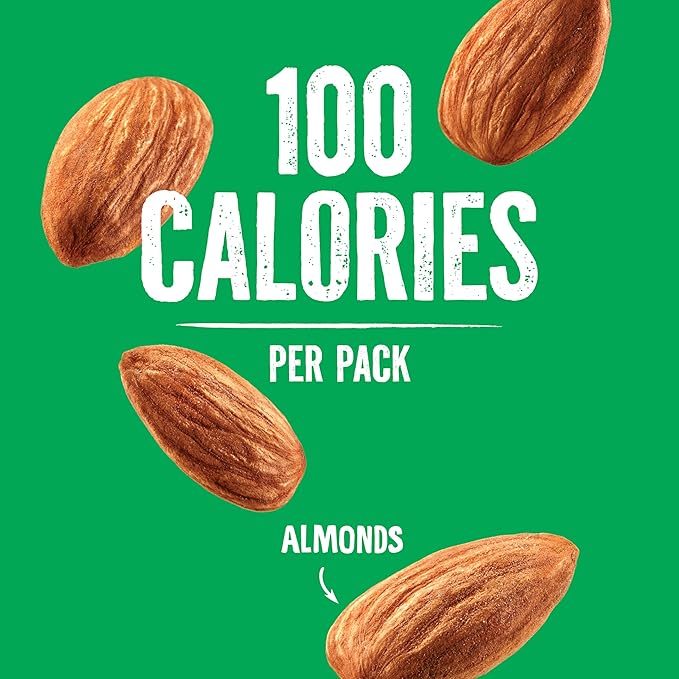 Emerald Nuts Whole Almonds 7ct (1-Pack), 100-Calorie Individual Packs, Kosher Certified, Non-GMO
