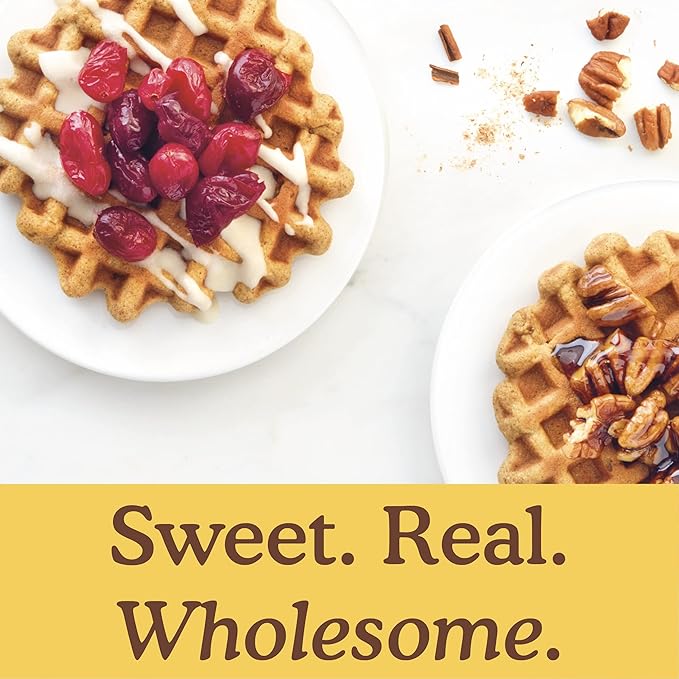 Simple Mills Almond Flour Pancake & Waffle Mix, Pumpkin - Gluten Free, Plant Based, Paleo Friendly