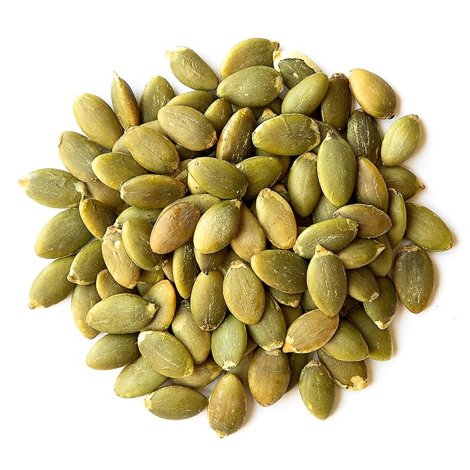 Food to Live Organic Dry Roasted Pumpkin Seed Kernels with Himalayan Salt, 8 Ounces Non-GMO, Oven