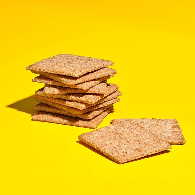 Wheat Thins Reduced Fat Snacks, Whole Grain Wheat Crackers, Bulk Snack Crackers, Family Size, 6