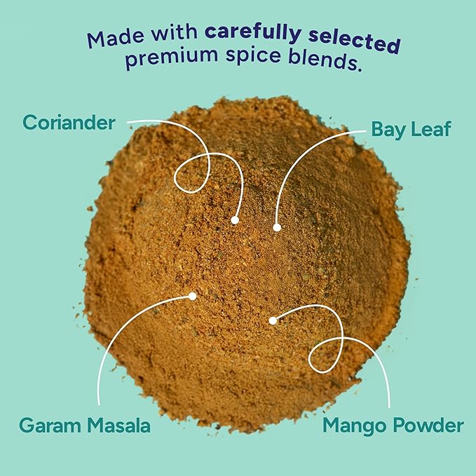 Fadwa Masala Keema Spice Mix - 4.5 oz Jar, Salt & Sugar Free, Non-Spicy Authentic Desi Spices for