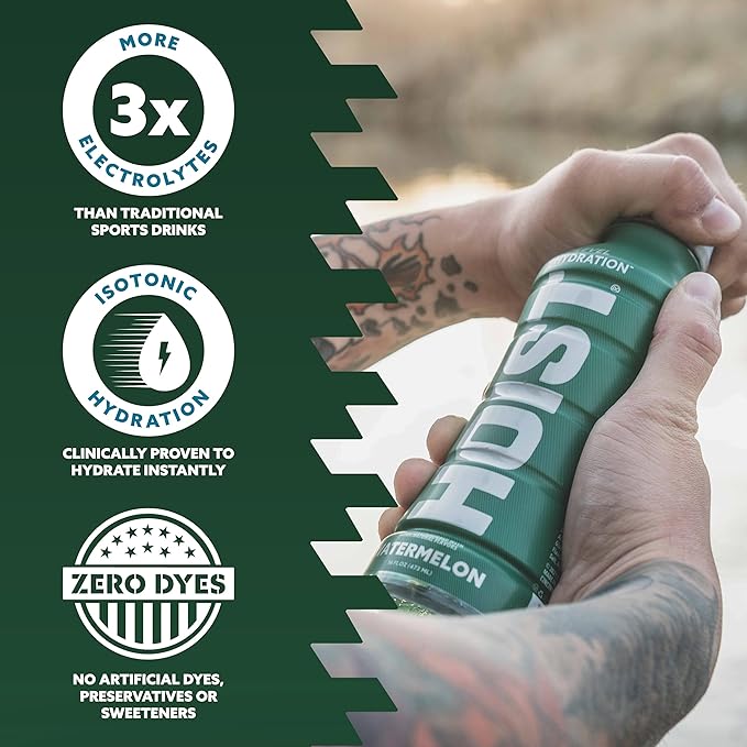 HOIST Premium Military Hydration Electrolyte Drink, Powerful IV-Level Hydration, Clinically Proven