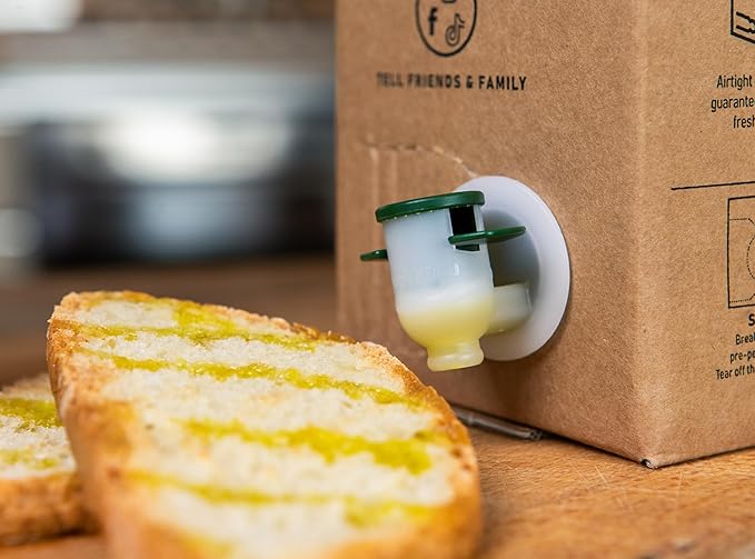 Frantoio Uliveti Umbri Bag in Box Olive Oil | Authentic Italian Extra Virgin Olive Oil | Perfect