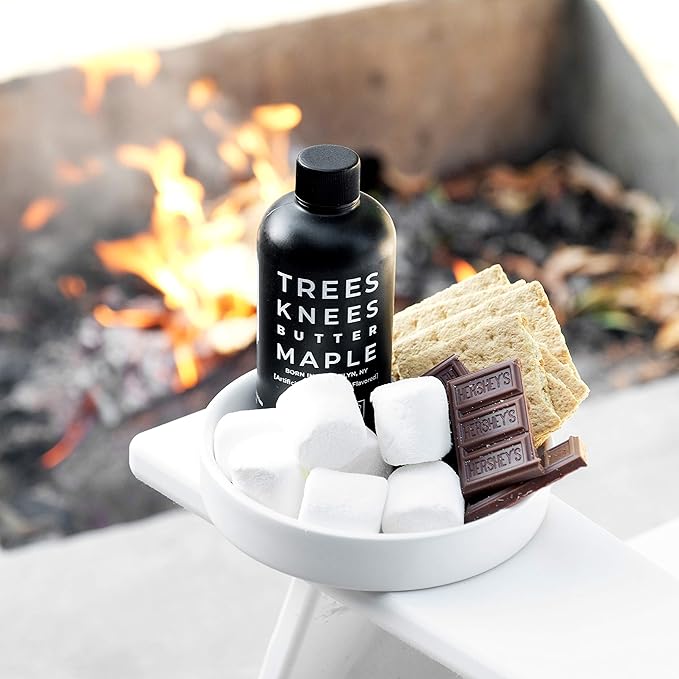 Trees Knees Butter Maple, Organic Maple Syrup with Sea Salt, Vegan, Gluten-Free, Paleo-friendly
