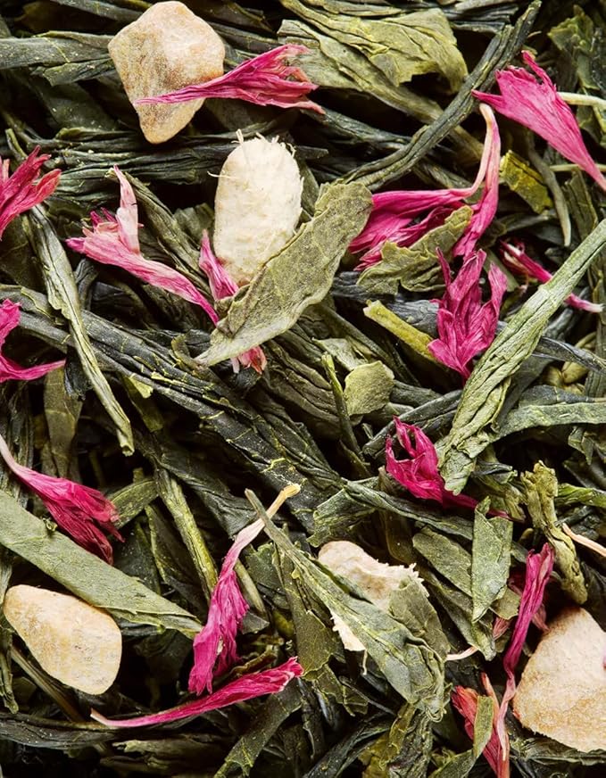 Dammann Freres Loose Leaf, Miss Dammann, Premium French Gourmet Green Tea, Blend Ginger, Passion
