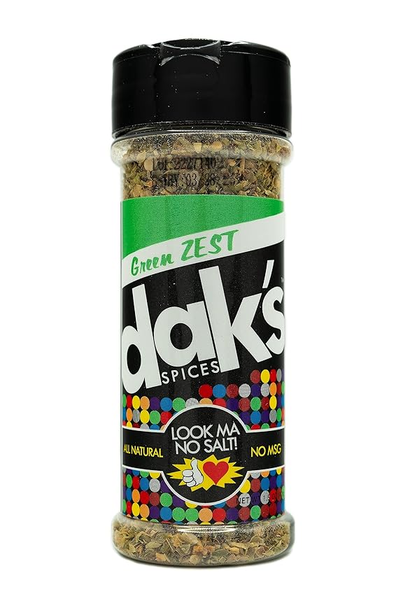 DAK's Spices Green Zest Seasoning Blend | 100% Salt & Sugar Free | Premium & Healthy Seasoning |