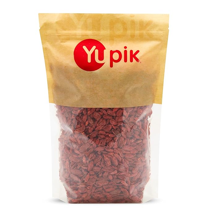 Yupik Natural Dried Goji Berries, 1 lb (16 oz), Gluten-Free, GMO-Free, Dried Fruits, Wolfberries