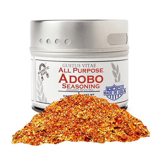 Adobo Seasoning | All Natural | Non GMO | 2.1 oz (60 g) | Gourmet Spice Mix | Small Batch |
