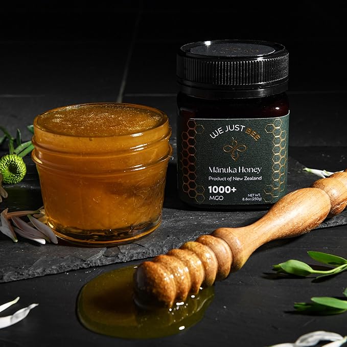 Raw Manuka Honey MGO 1000+ | Premium New Zealand Honey – Supports Wellness with Natural Properties