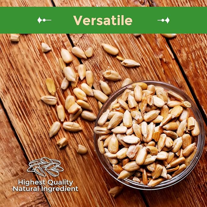 Sincerely Nuts Sunflower Seeds Unsalted (No Shell) (No Shell) (3 LB)- Nutritious and Satisfying
