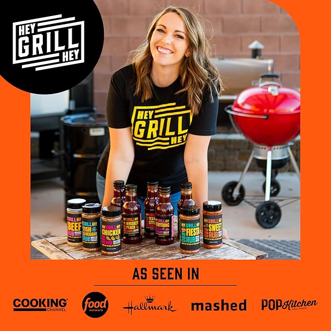 Hey Grill Hey | Sweet Rub | BBQ Rub | Sweet Seasoning for Grilling Pork, Chicken, Fish, Beef