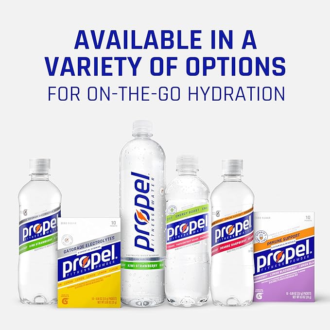 Propel Electrolyte Enhanced Water Sports Drink, Berry Flavored Water, Zero Calorie & Zero Sugar
