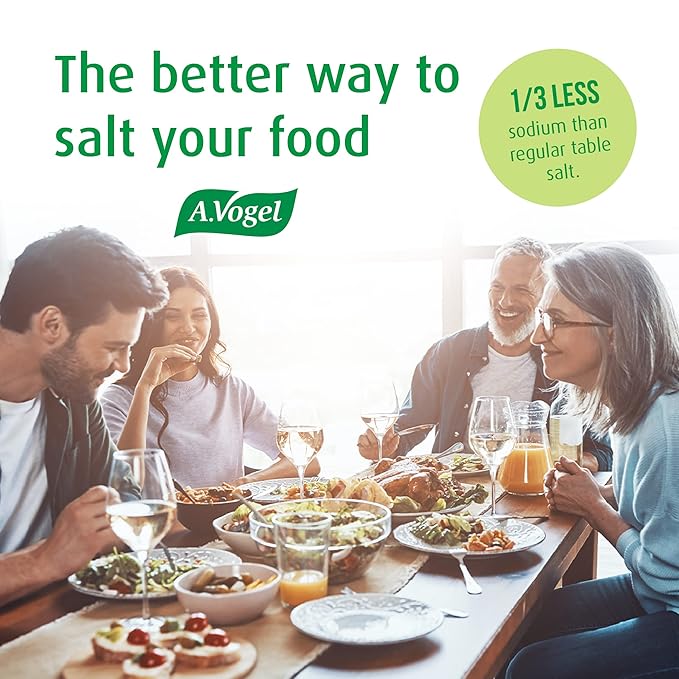 A. Vogel Herbamare Seasoned Sea Salt - USDA Organic - Seasoning Salt Infused with 12 Herbs - 33%