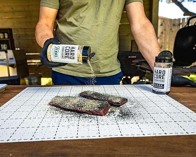 Hardcore Carnivore Texas Jalapeño Salt: Spicy All -Purpose Seasoning Blend (11 oz Shaker)