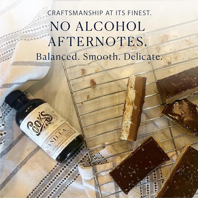 Cook's, Alcohol Free Pure Vanilla Flavoring, for Cooking, Baking, Desserts, Madagascar Vanilla