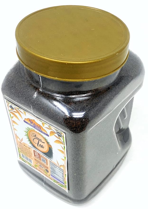 Rani Assam Tea (Indian Loose Leaf Bold Black Tea) 27oz (1.7lbs) 775g PET Jar ~ All Natural | Vegan