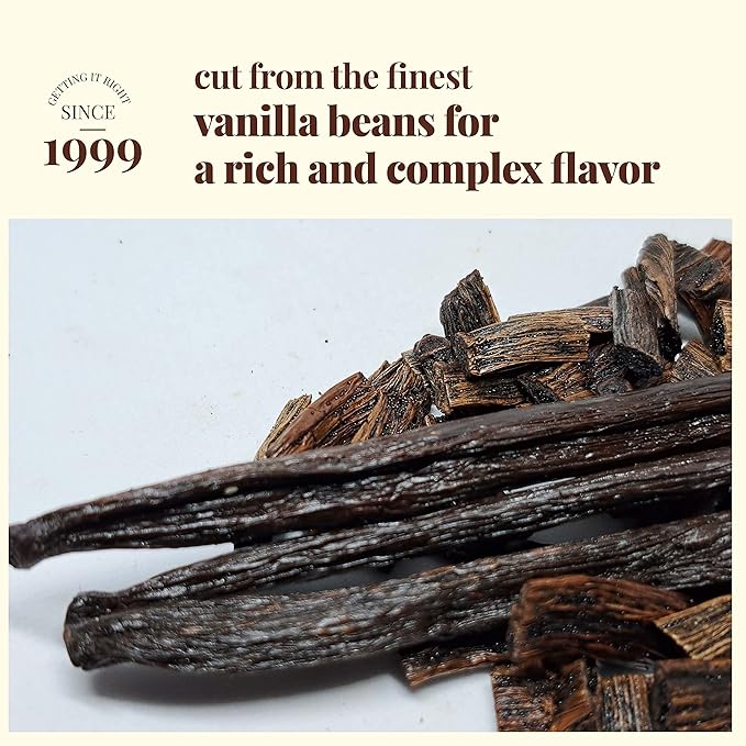 2 lb Bulk Vanilla Bean Splits, Cut from Whole Vanilla Beans for Making Vanilla Extract