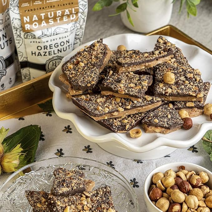 Oregon Farm To Table Hazelnuts from Premium Growers - Dry Roasted - Natural Roasted ??Kosher