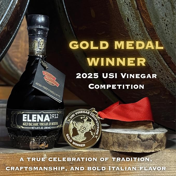 Monari Federzoni ELENA1912 Aged Balsamic Vinegar of Modena - High Density - 6.8 Fl Oz