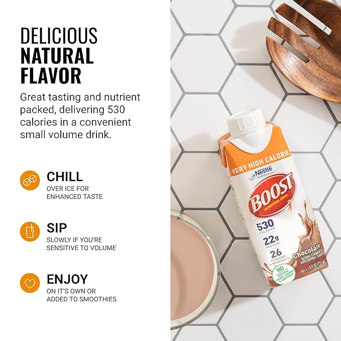 BOOST Very High Calorie Nutritional Drink ??Helps Weight Gain & Maintenance -530 Calories -26