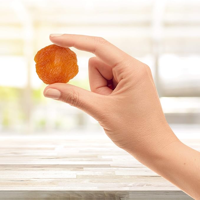 Traina Home Grown California Sun Dried Ruby Royal Apricots - Healthy, No Sugar Added, Non GMO