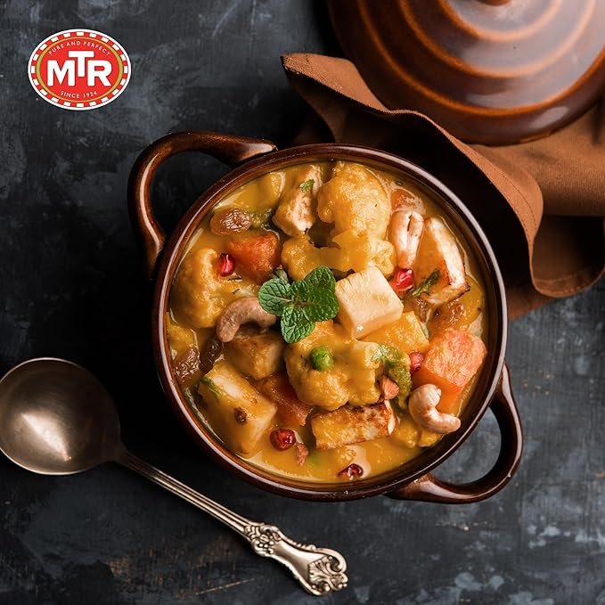 MTR - Minute Meals: Navratan Kurma - Vegetables in Mildly Spiced & Sweetened Gravy - Tasty Indian