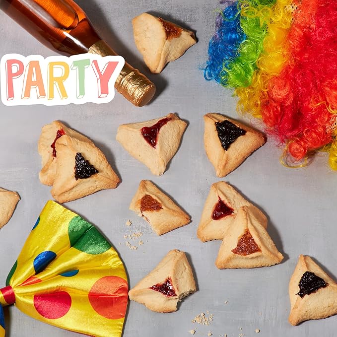 Hametaschen Cookies | Fathers Day Gift Box | Shortbread Cookies Filled with Apricot, Raspberry &