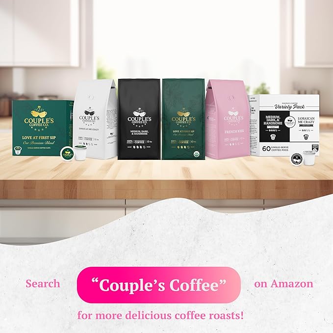 Couple's Coffee French Vanilla K-Cups | Gives Back to Military Families | Medium Roast Coffee Pods