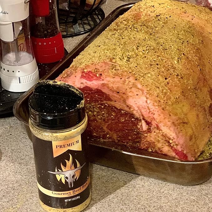 Gourmet Prime Rib Seasoning | Prime Rib Rub for Prime Rib Roasts, Briskets, Steaks, Burgers and