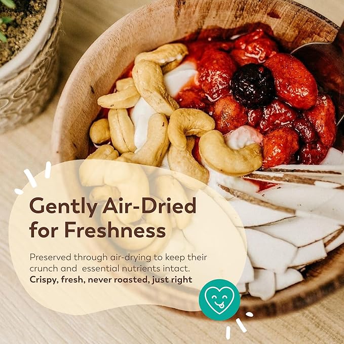 Lark Ellen Farm Sprouted Organic Nuts Variety Pack ??Almonds, Walnuts & Cashews ??Raw, Vegan