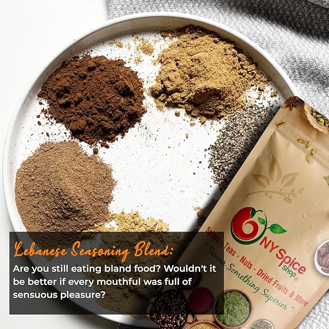 NY Spice Shop Lebanese Seasoning Blend - Natural Lebanese Spices - Zaatar Spice Blend - Cooking