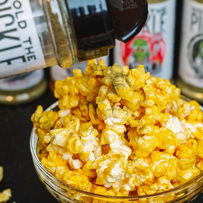 Hold The Pickle Spicy Dill Pickle Seasoning - Great for Popcorn, Organic Seasoning for Cooking