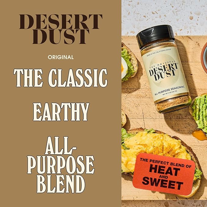 Desert Dust All-Purpose Seasoning ??Smoky, Earthy & Sweet with Organic Date Sugar | Versatile Rub