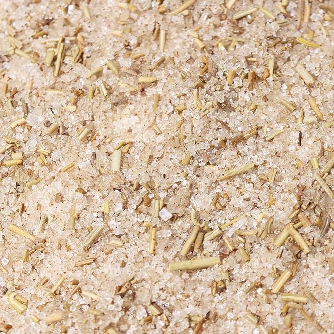 Le Saunier de Camargue Fleur de Sel with Organic Rosemary – French Sea Salt Finishing Salt with