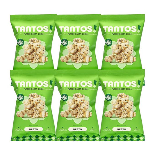 Tantos! Puffed Pasta Chips ??Healthy Pasta Snack by Top Chef Joe Sasto ??Plant-Based, Low Calorie