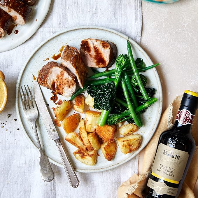 Mazzetti Balsamic Vinegar of Modena Gold Label PGI |Smooth & Balanced | Perfect for Dipping |