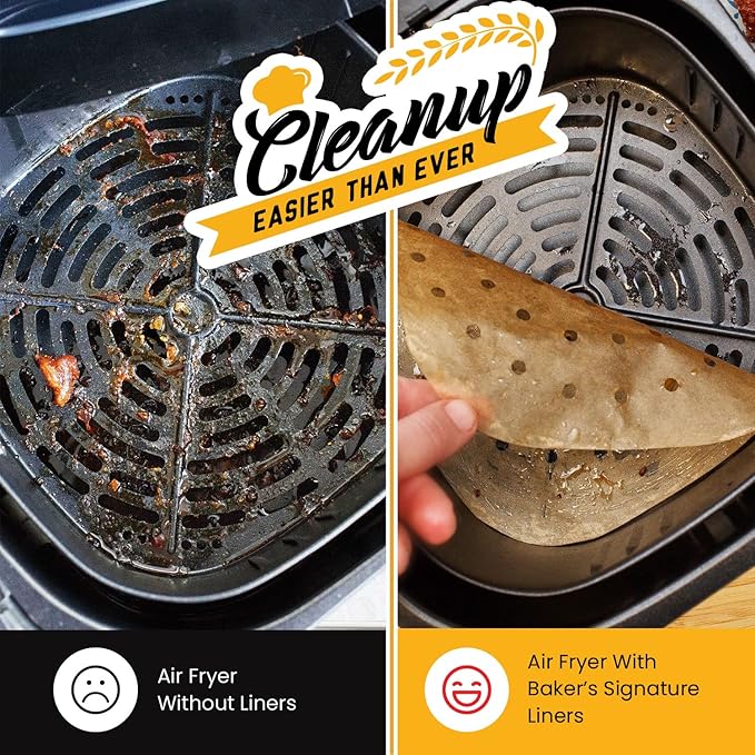 Bamboo Steamer Liner, 8.5" Air Fryer Parchment Paper Liners Sheets ??220pcs Unbleached Bamboo