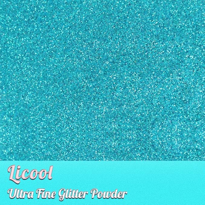 100g/3.5oz Pack Iridescent Rainbow Fine Glitter for DIY Craft, Epoxy Resin, Tumbler Making