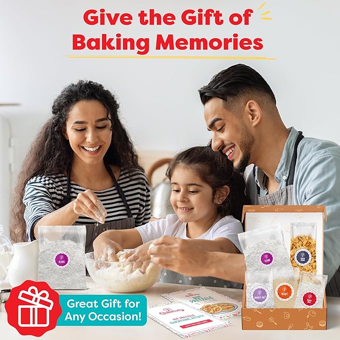 Pretzel Making Kit - Real Cooking Set for Kids Ages 5-12+ with Recipe and Ingredients - Kids Baking