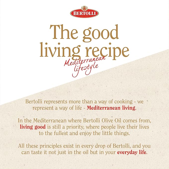 Bertolli Organic Extra Virgin Olive Oil, Rich Taste, 25.36 fl oz