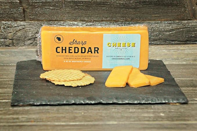 Cheese Bros. Ultimate Assortment Gift Box | Fresh from Wisconsin | Includes Aged Cheddar, Adelheid