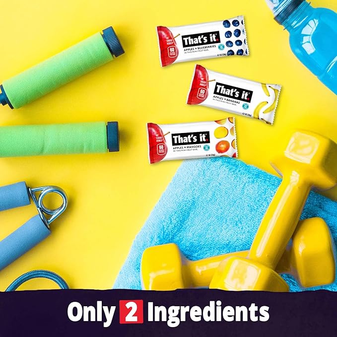 That's it. Mini Fruit Bars Gift Pouch (Variety 36 Count) No Sugar Added, Plant-Based, Vegan &