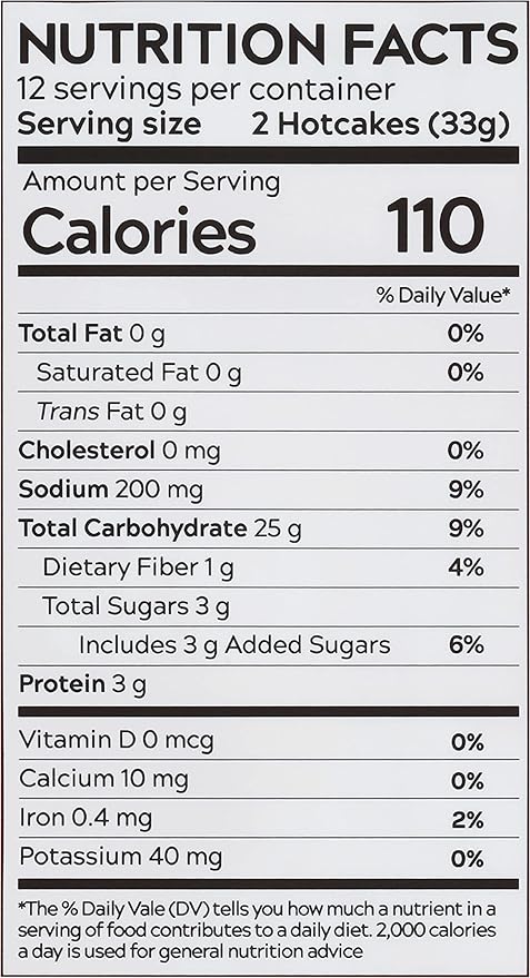 Classic Rolled Hotcakes Crepe Mix by American Table, Made with American-Grown Organic Wheat Flour &